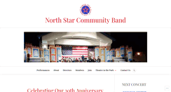 Desktop Screenshot of nstarband.org