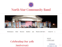 Tablet Screenshot of nstarband.org